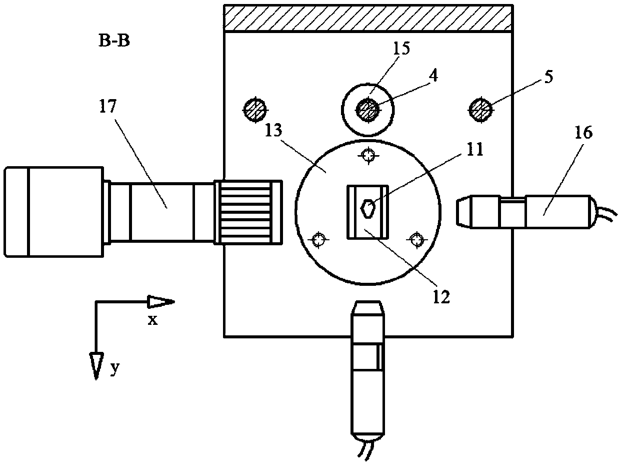 Research experiment device and method of tiny particle sample crushing process