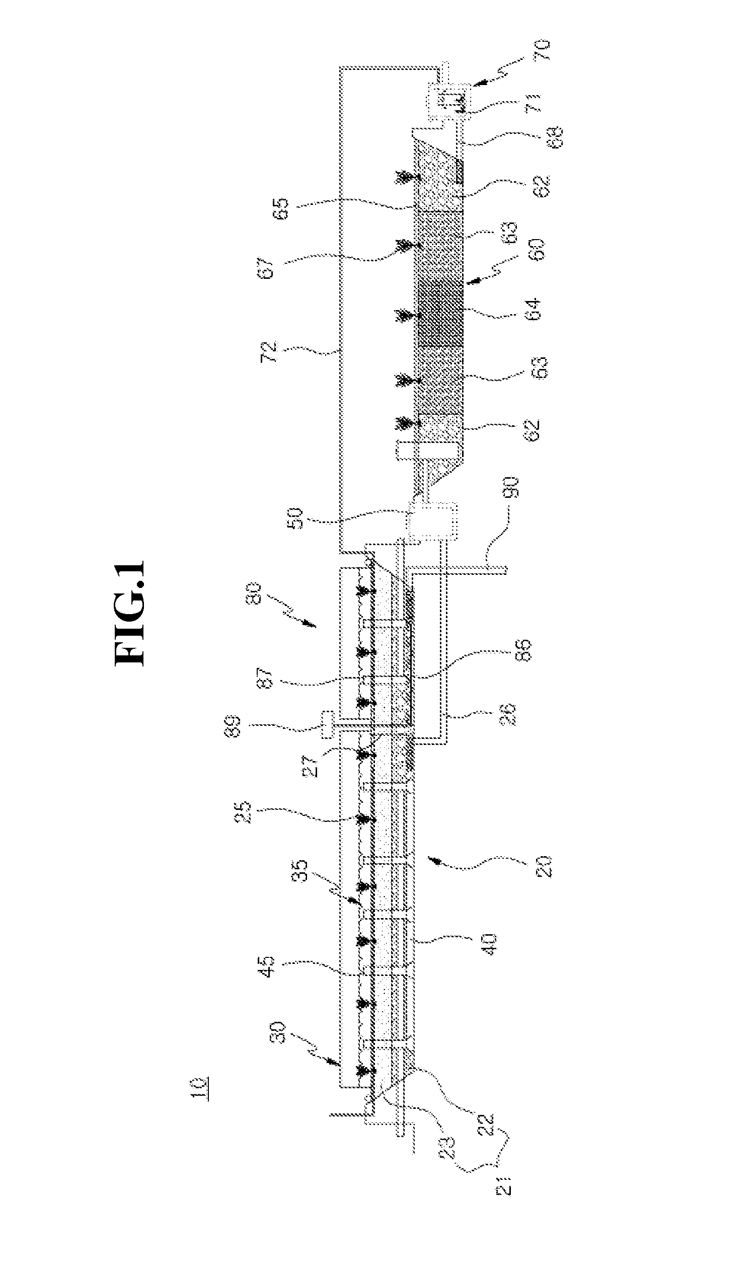 Hybrid artificial wetland water purification system, sewage treatment device using same, and natural nonpoint purification device capable of simultaneously purifying river and lake water