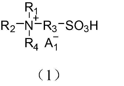 Application of acidic ionic liquid in catalyzing and synthesizing diphenolic acid and/or diphenolic acid ester