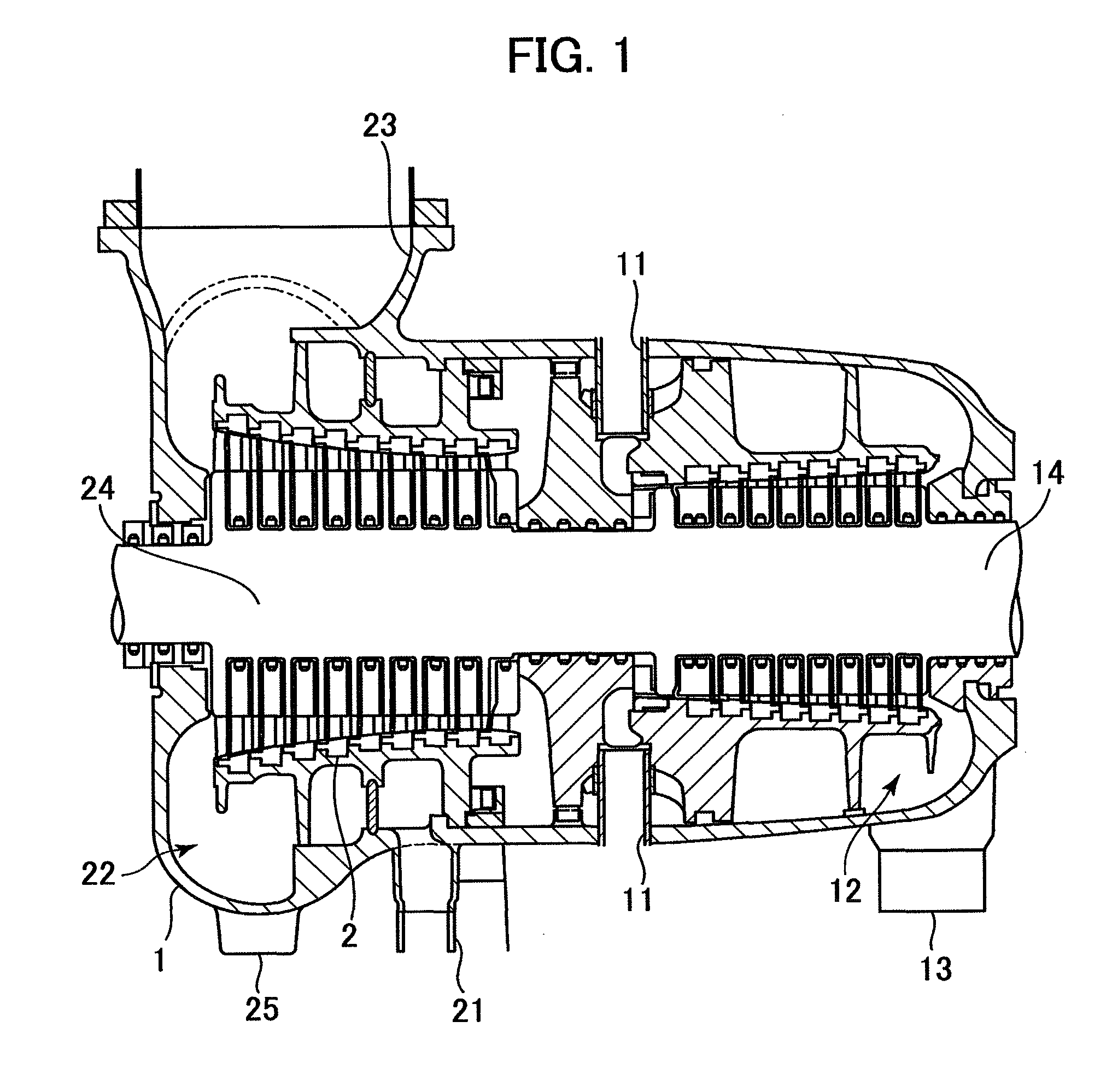 Exhaust system for steam turbine