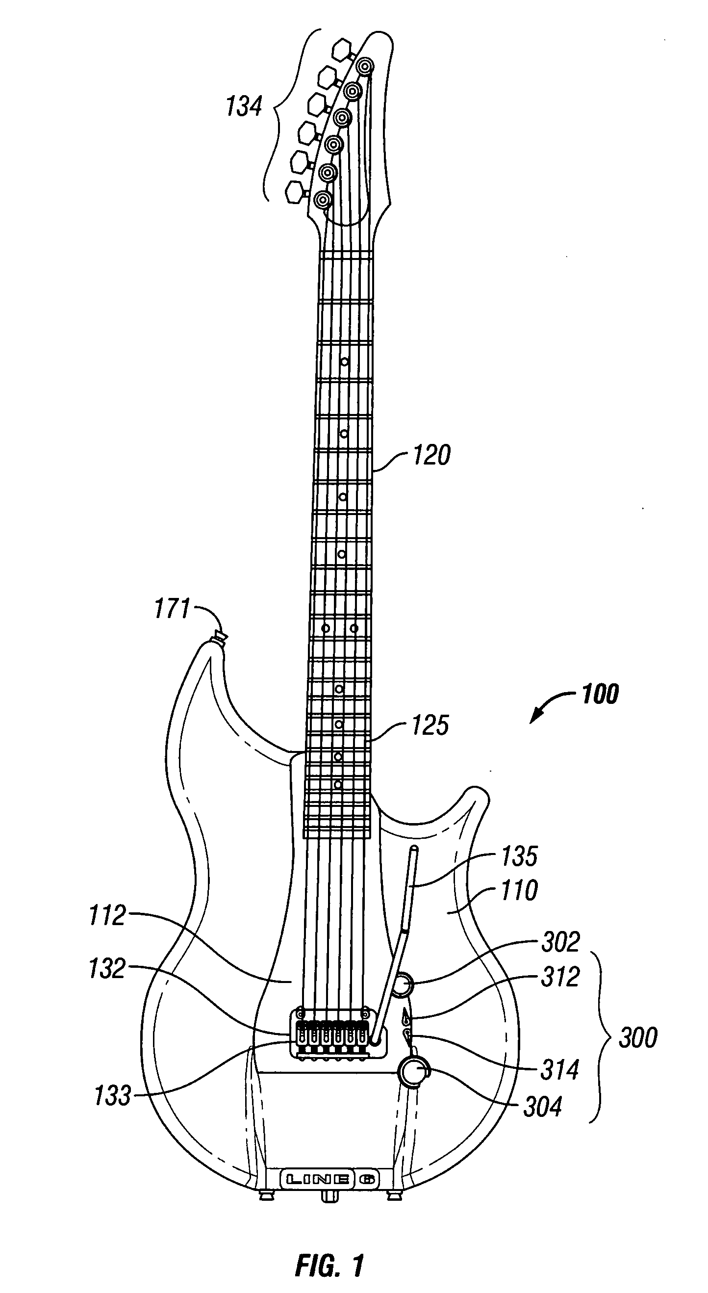 Stringed instrument for connection to a computer to implement DSP modeling