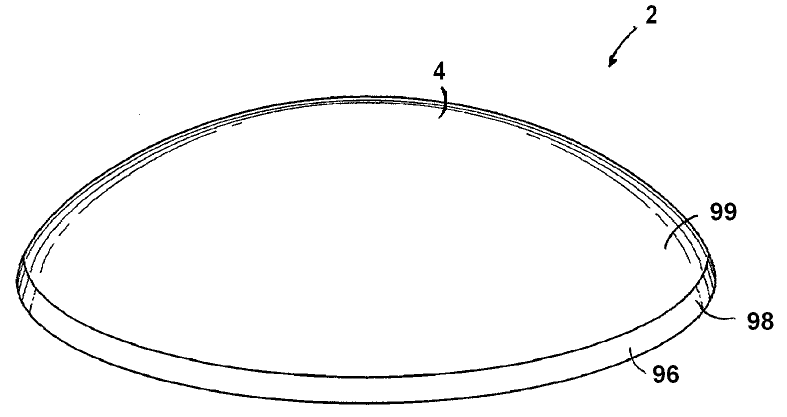 Compressible cosmetic prosthesis with improved shape retention