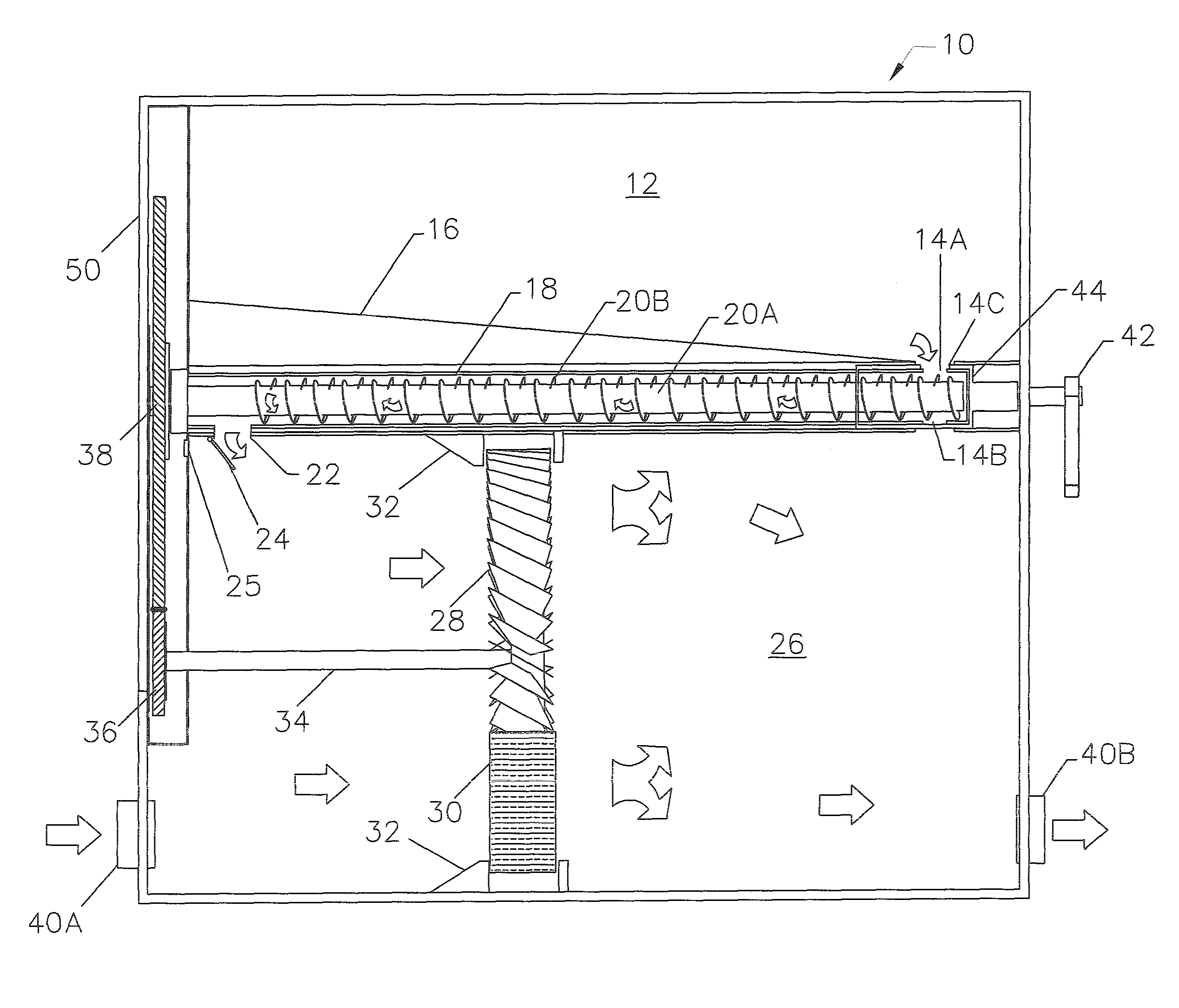 Fluid blending apparatus and associated method