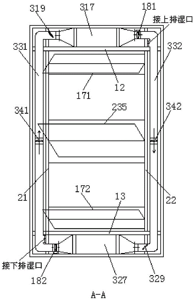 A two-way airflow baking device
