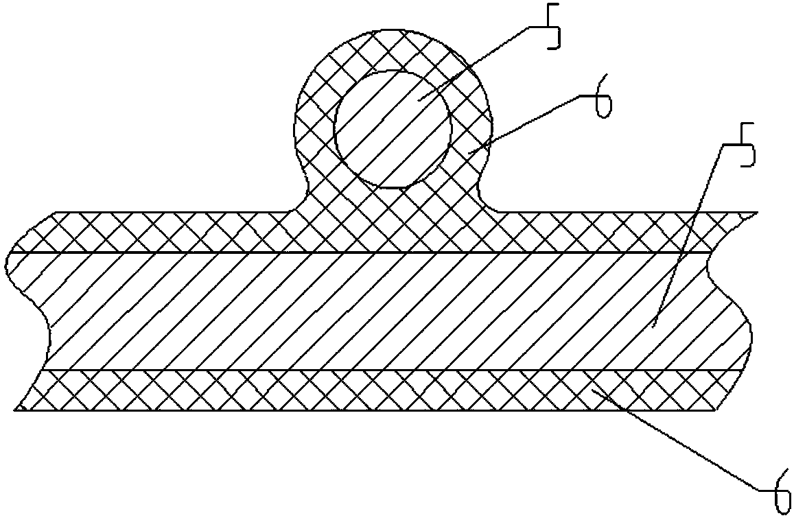 Root-planting agent interface building waterproof layer construction and construction method thereof