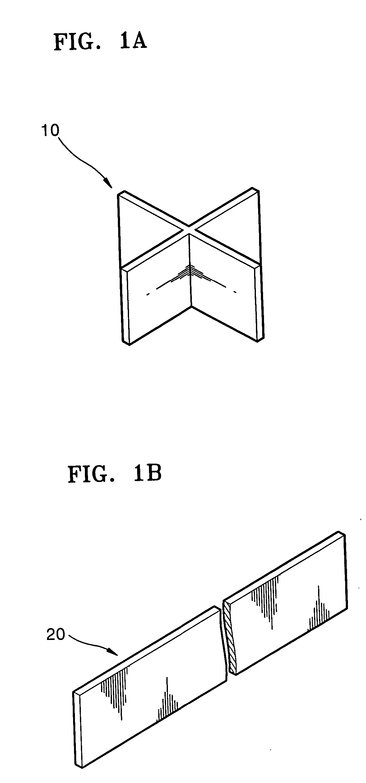 Supporting spacers of a flat display device