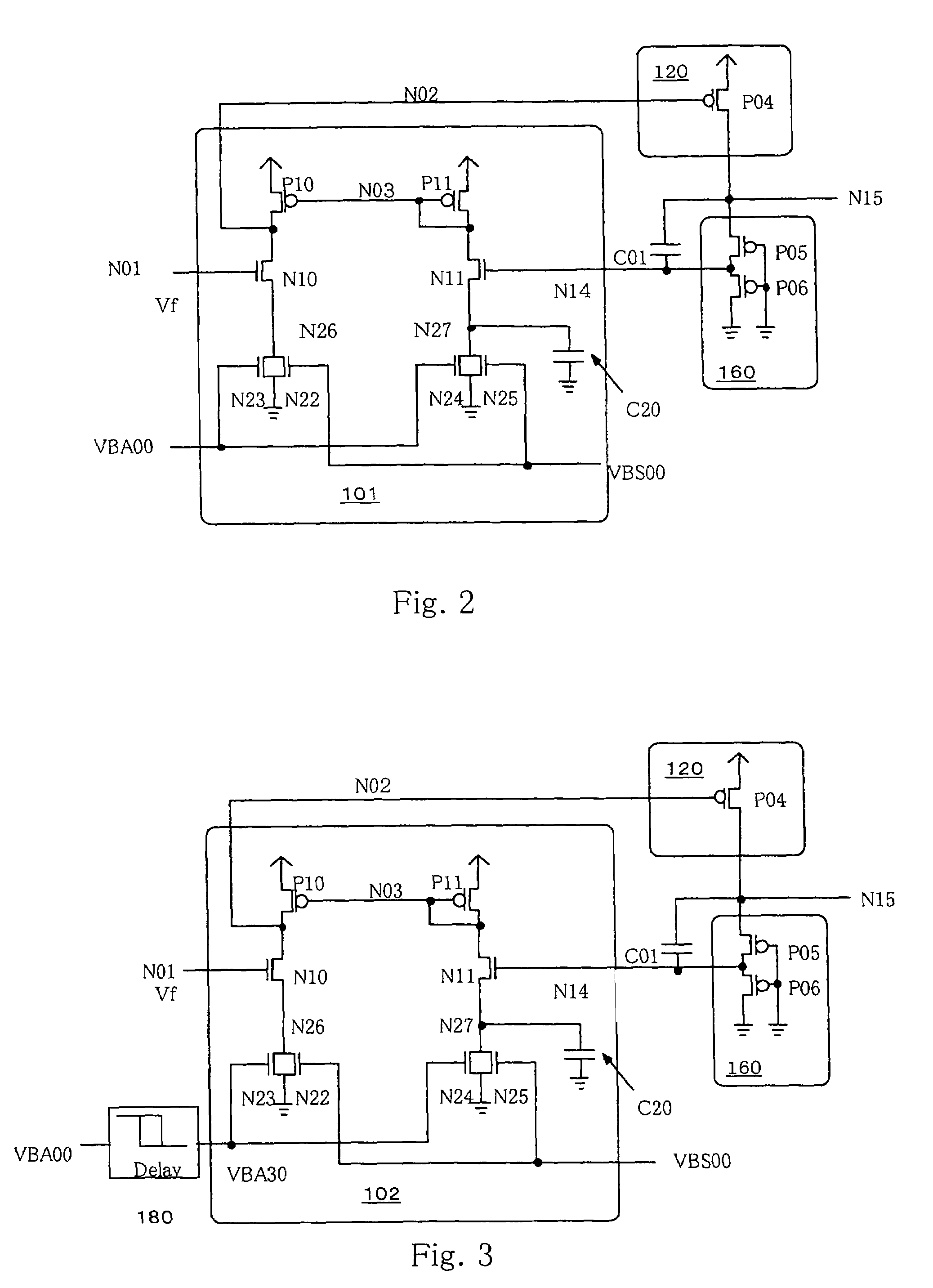 Internal step-down power supply circuit