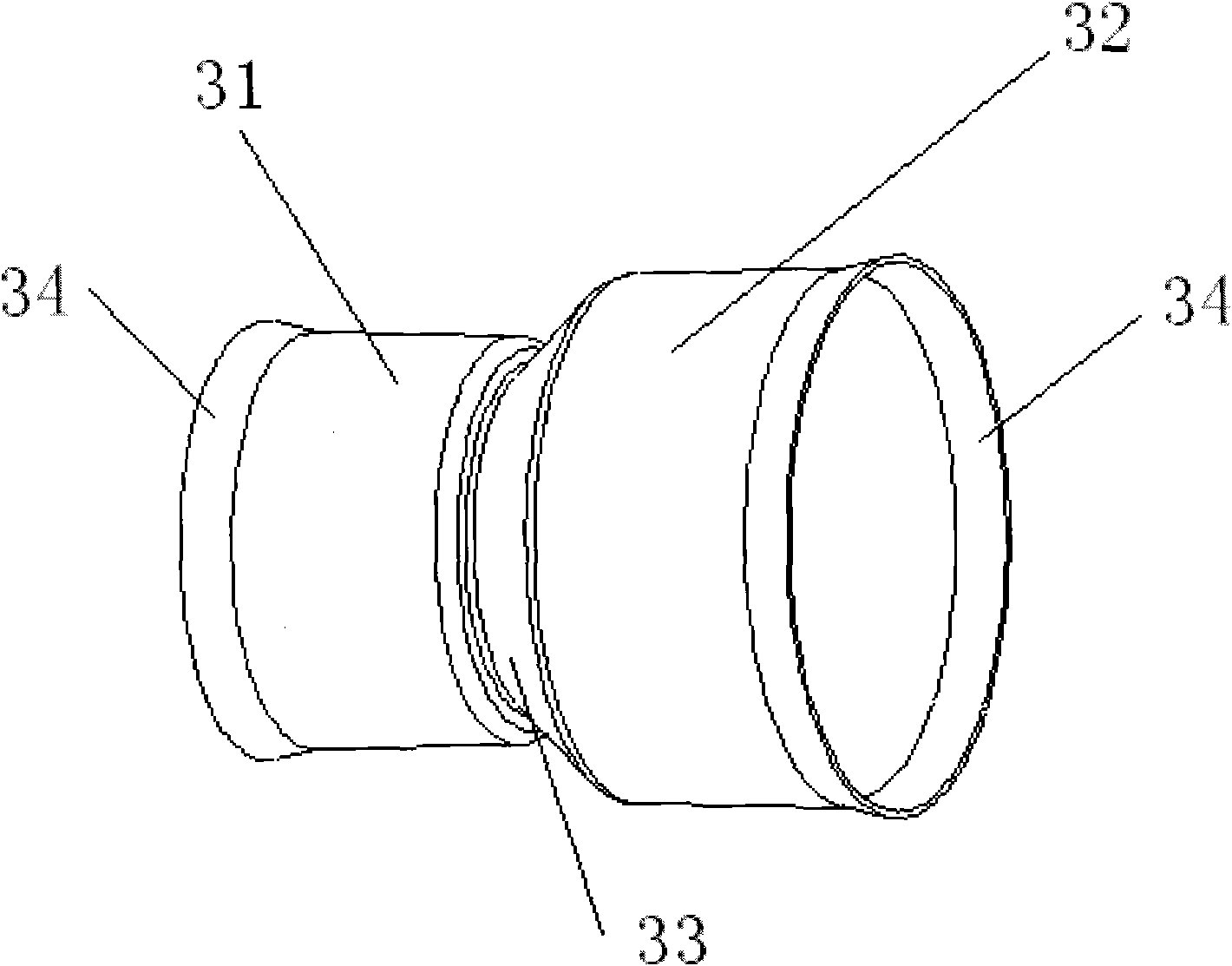 Connection method of double-wall corrugated pipes