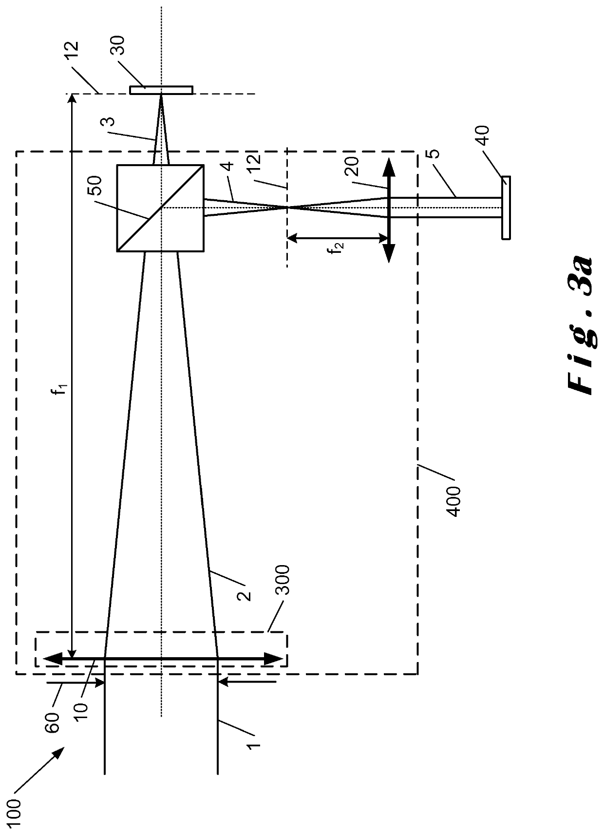 Optical device and method for detecting the drift of a light beam