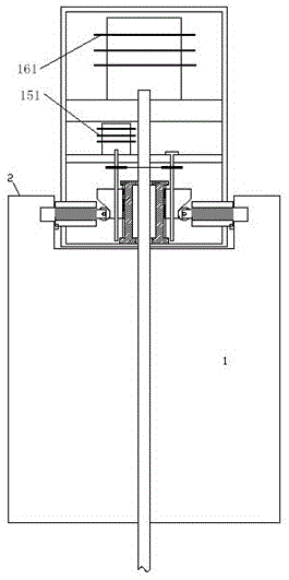 A water conservancy gate device with fast heat dissipation and automatic locking and its use method
