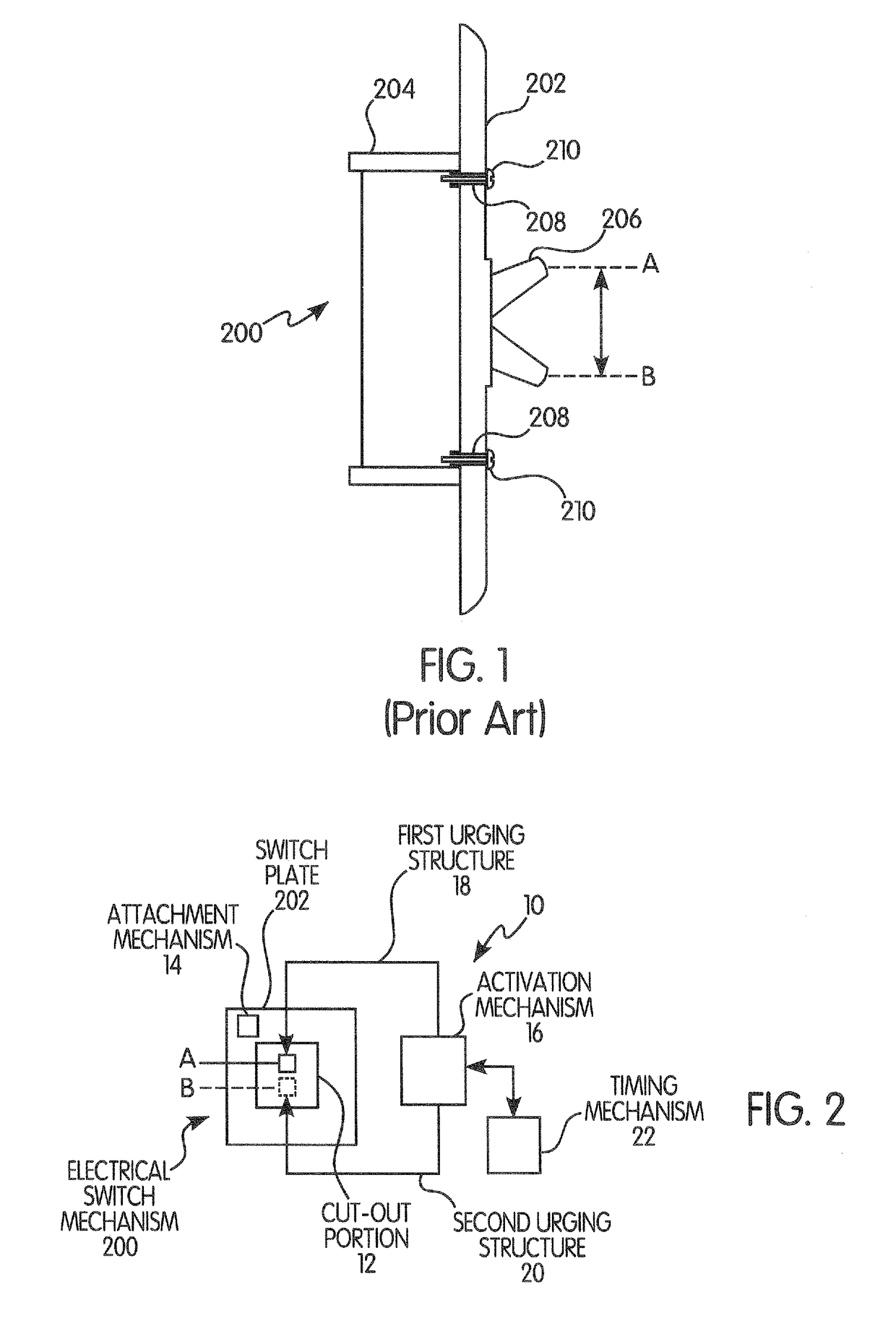 Switch actuation device