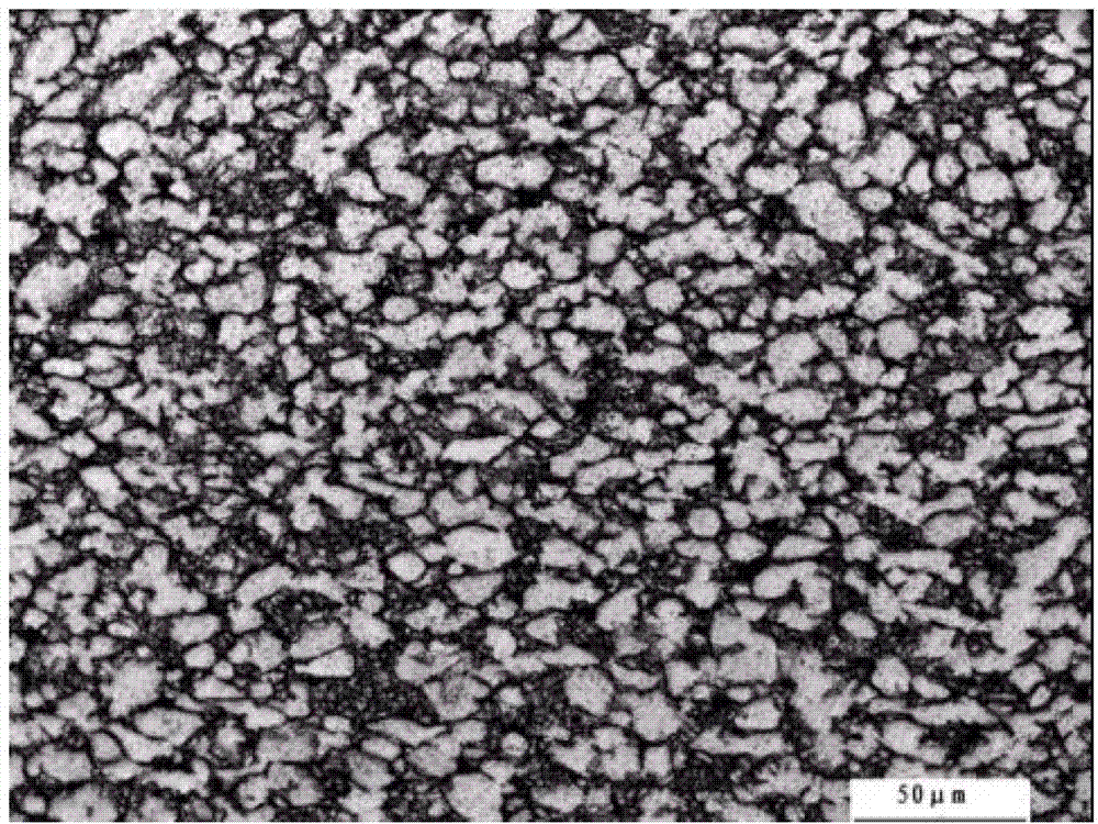 Method for obtaining tri-state tissue from titanium alloy