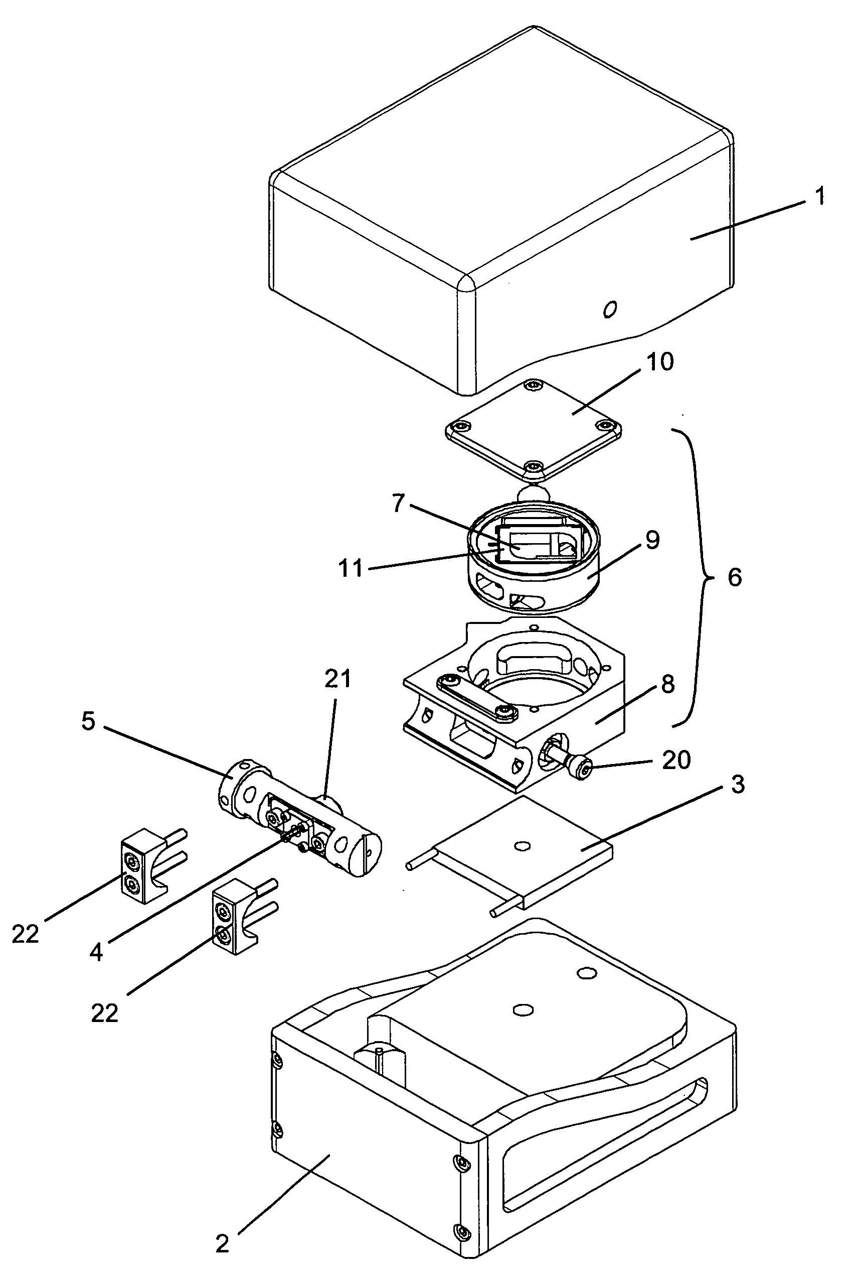 Tunable diode laser system with external resonator