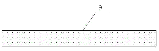 First packaged and then etched packaging structure with multiple chips reversedly installed and base islands buried and preparation method of structure