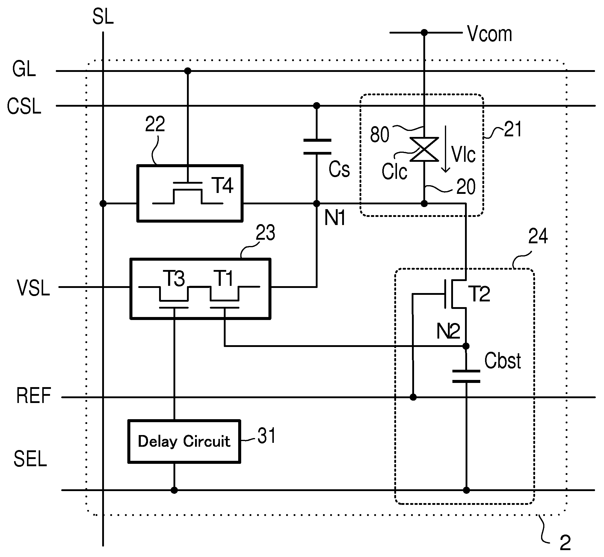 Pixel circuit and display device