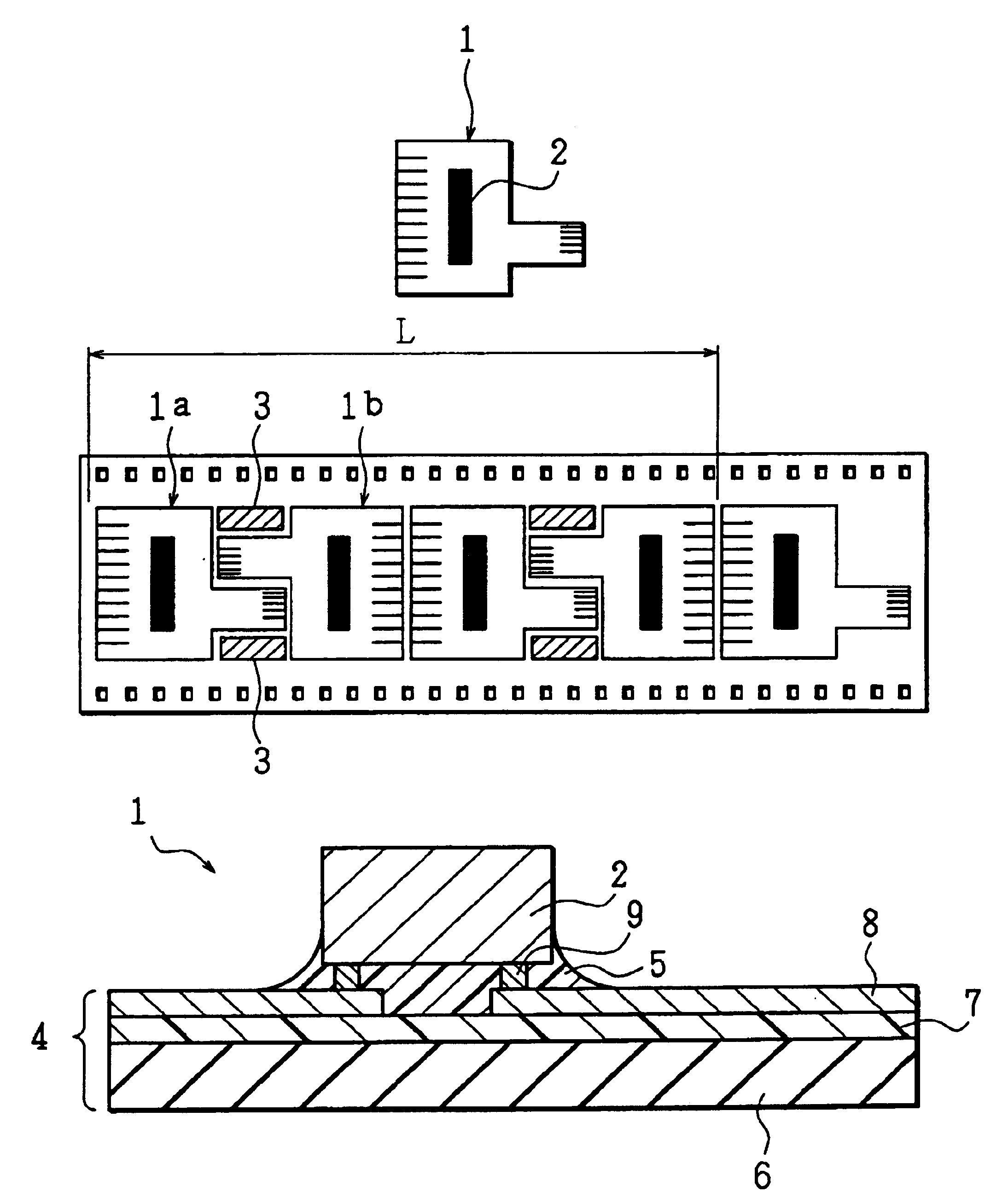 Tape carrier semiconductor device