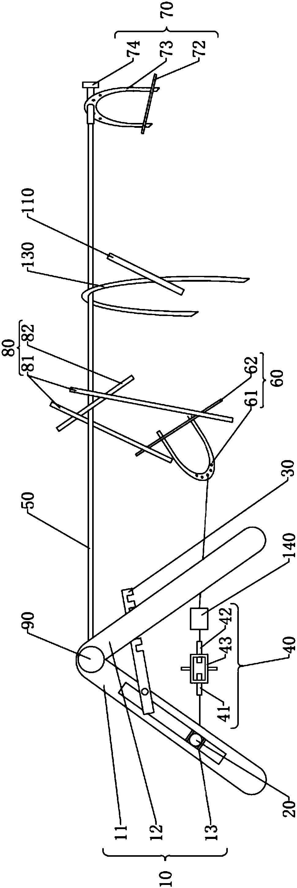Skeletal traction reposition fixing device and method for treating limb fractures