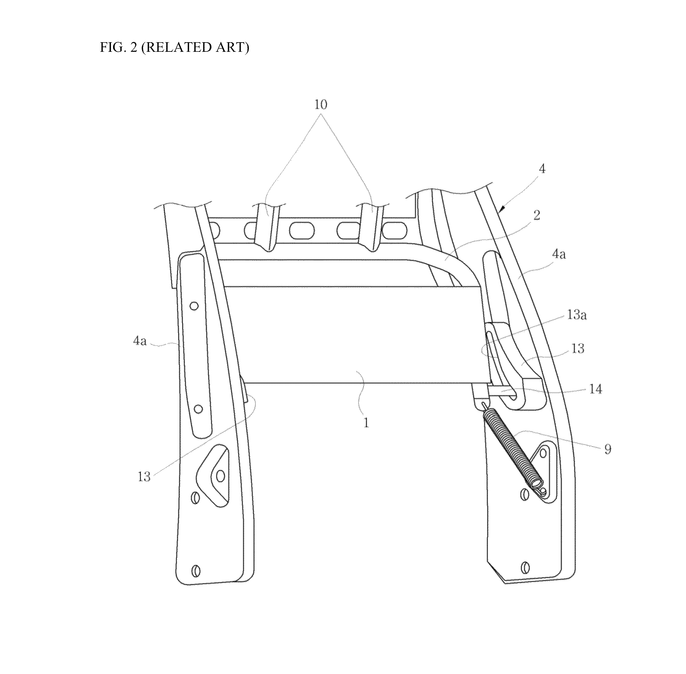 Active headrest apparatus for vehicle seat