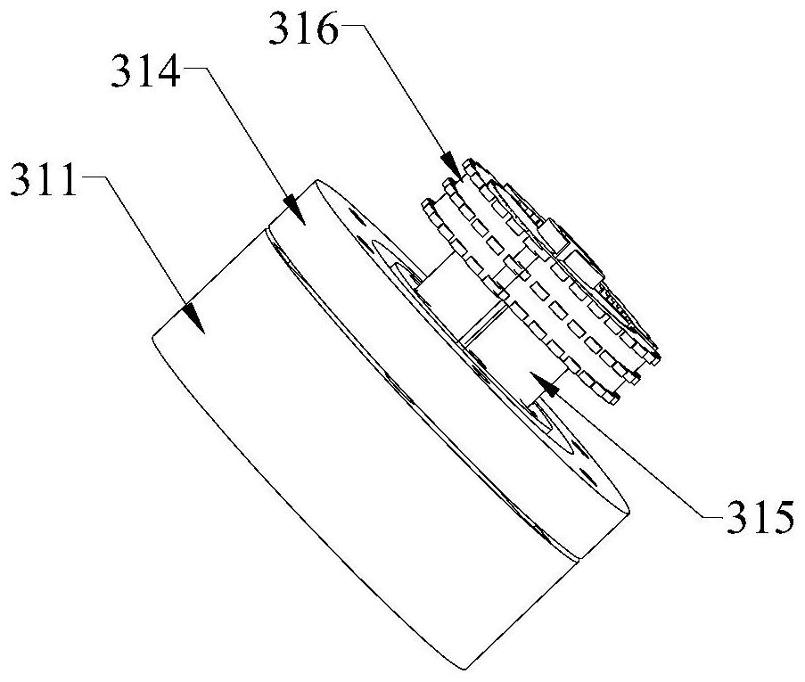 Multifunctional positioning device for machining rotating body part