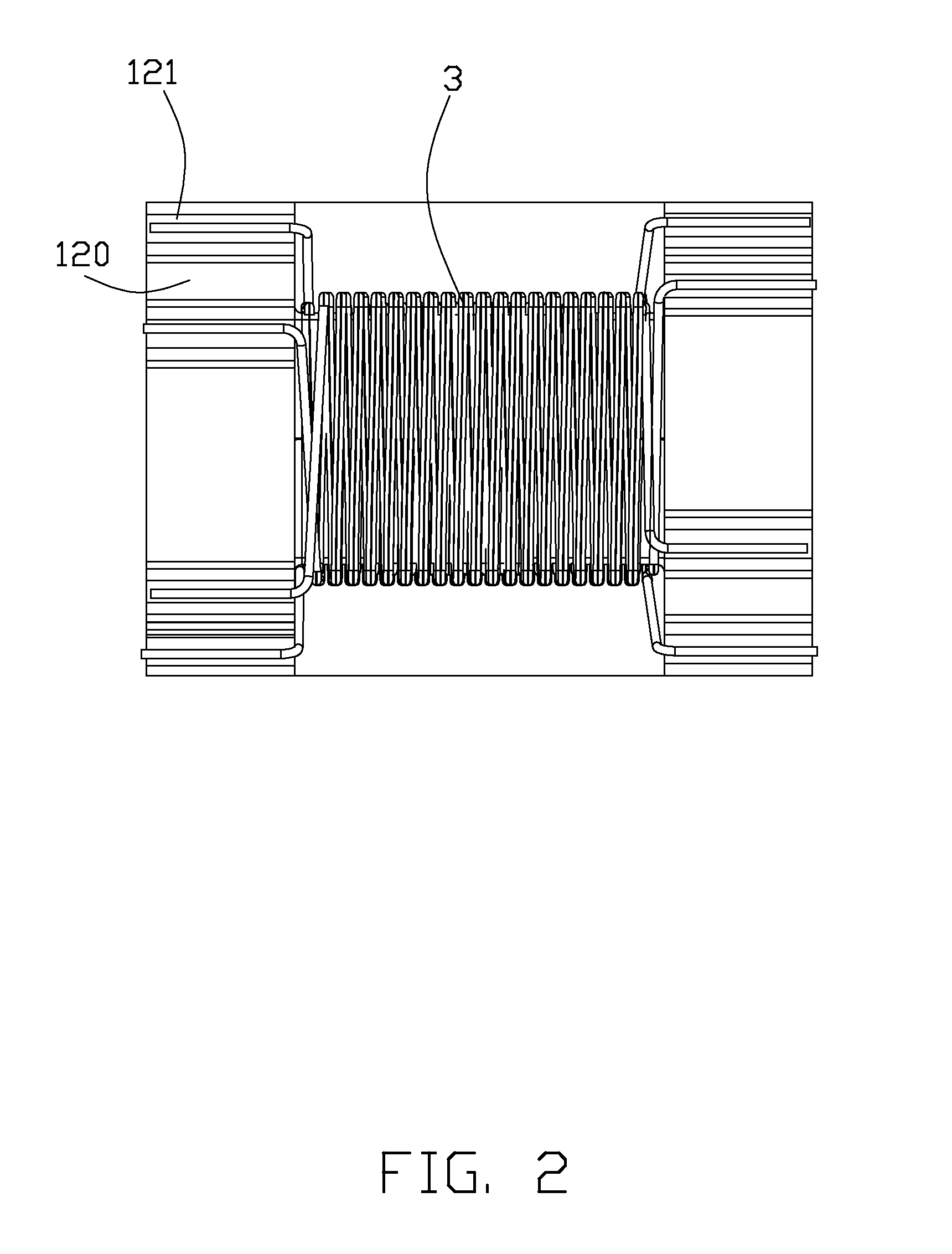 Surface mounted pulse transformer
