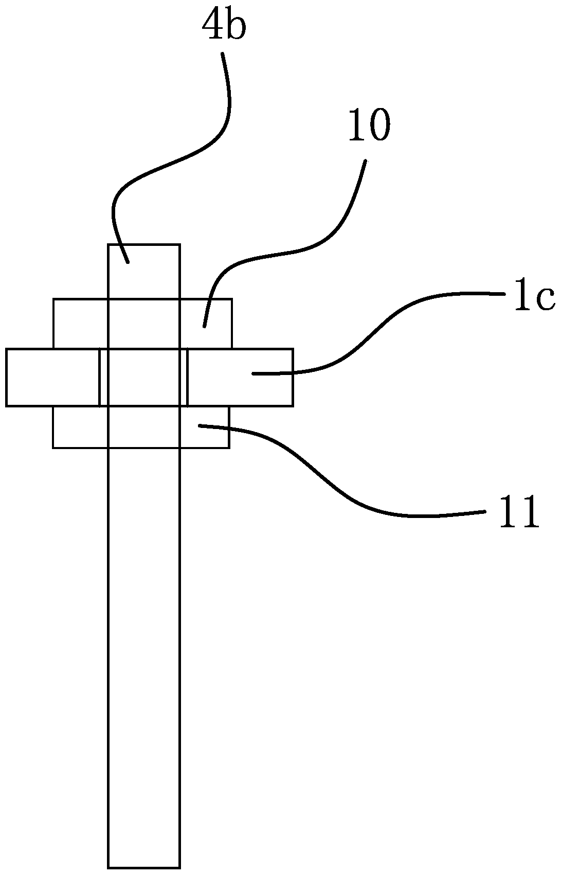 Device for flattening the steel wire of the braided outer tube in bronchial intubation