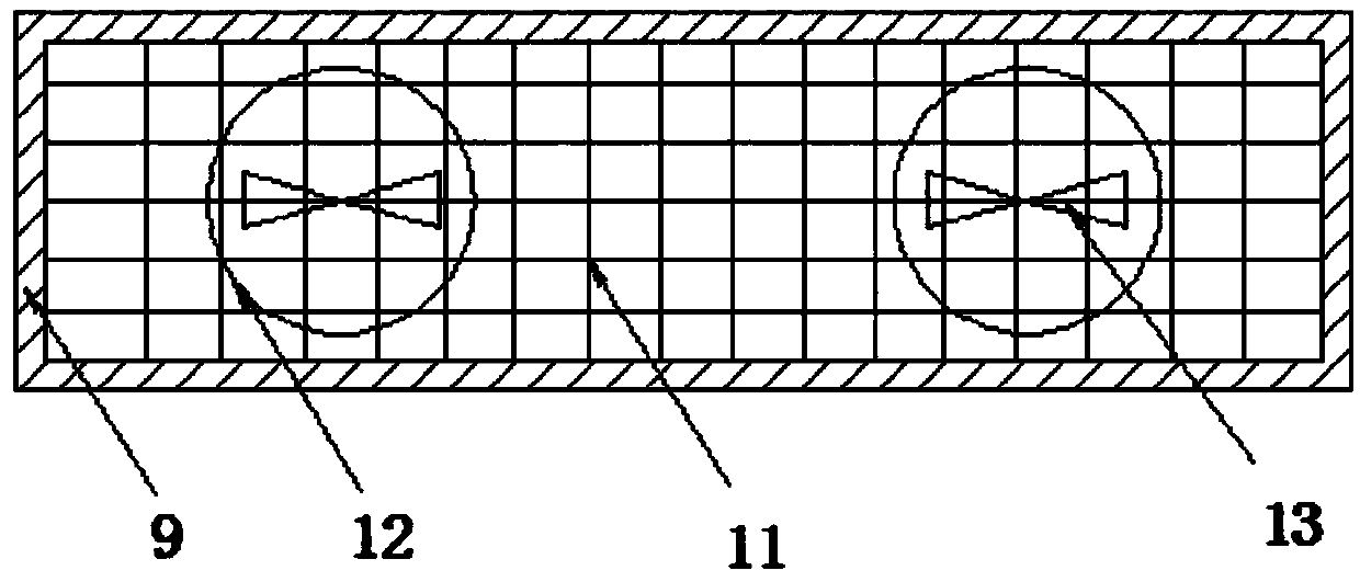 Heat leading-out device of cabinet