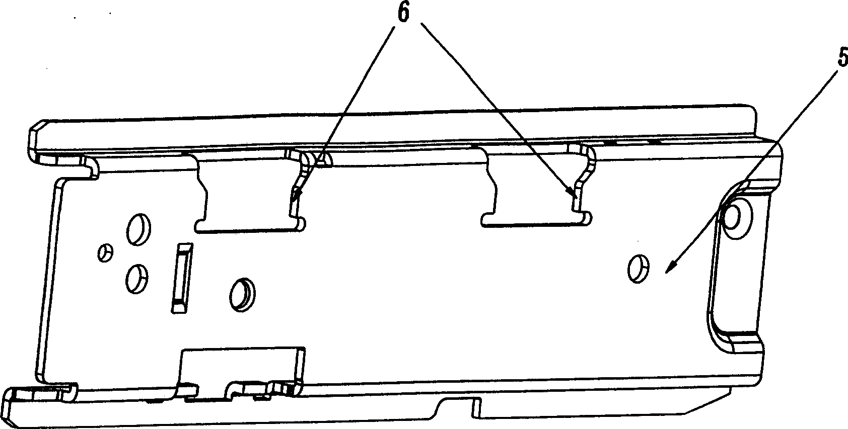 Guide rial driving mechanism used for pull type circuit breaker