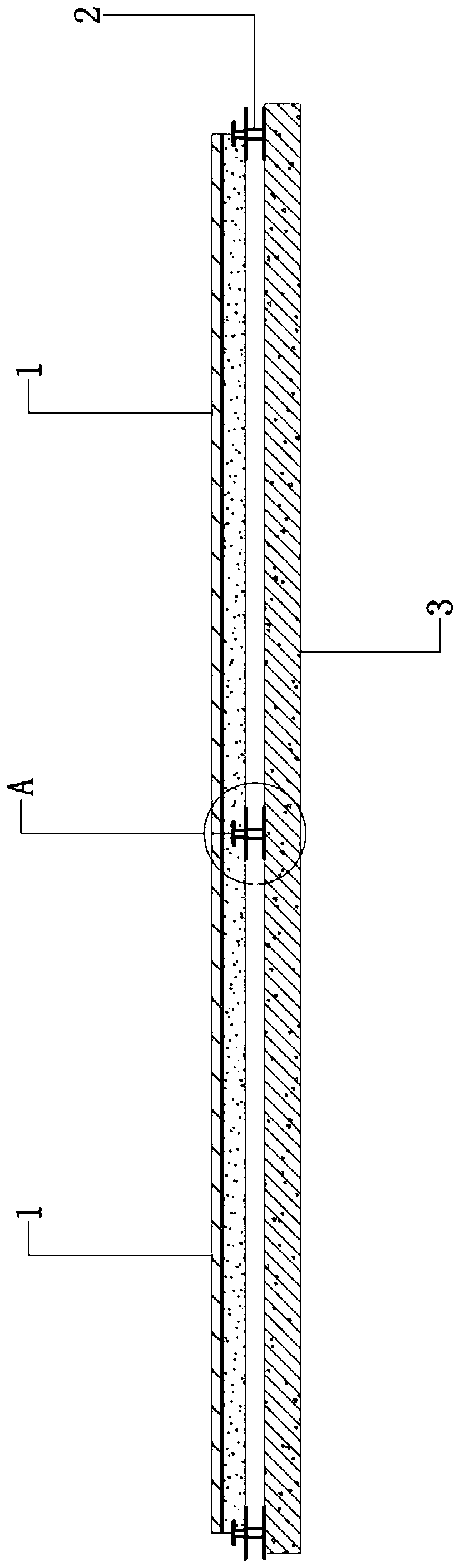 Horizontal splicing and installation structure and installation method of fabricated floor finish surface