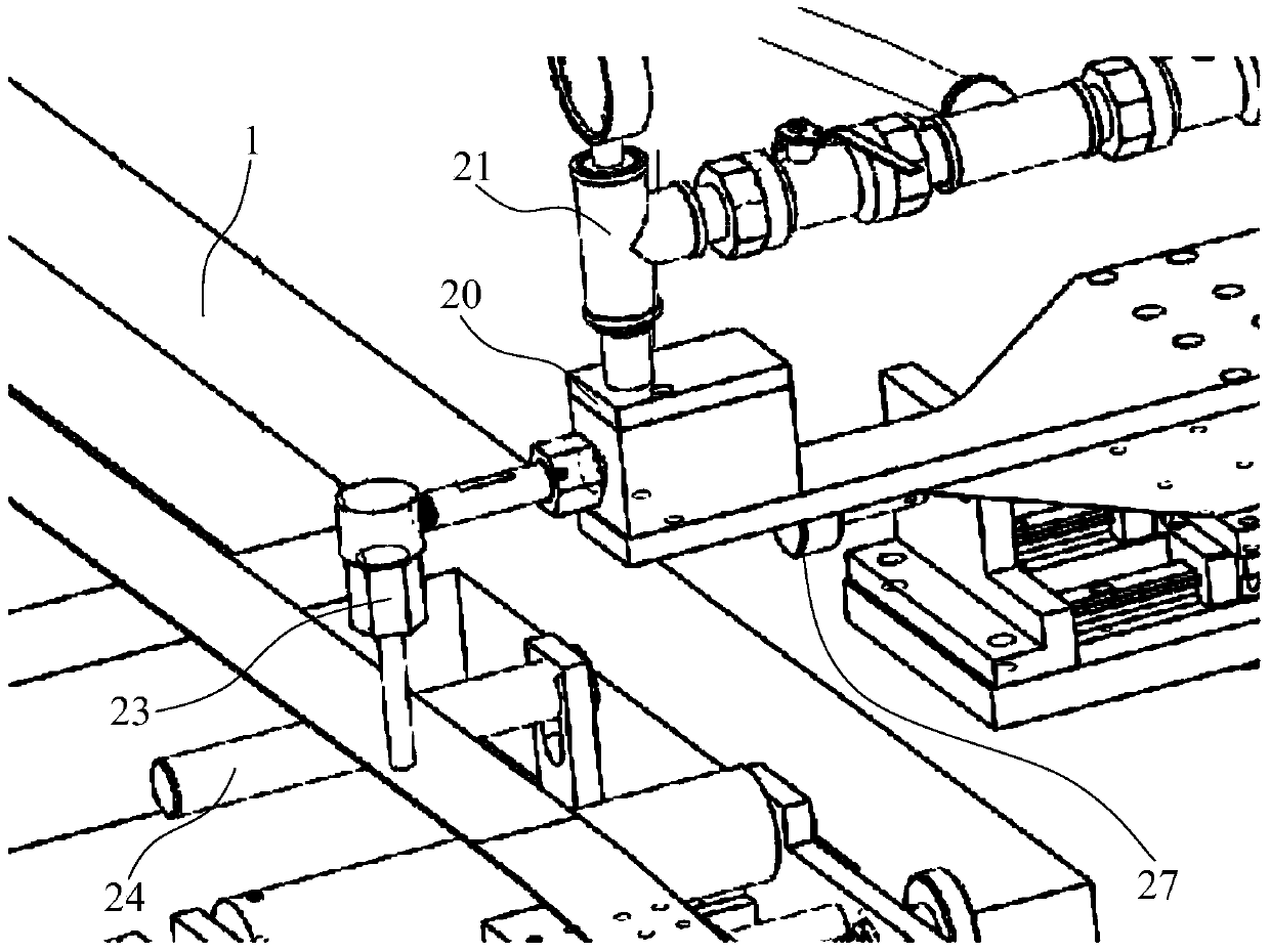 Spraying system for ointment coating of optical fiber and cable