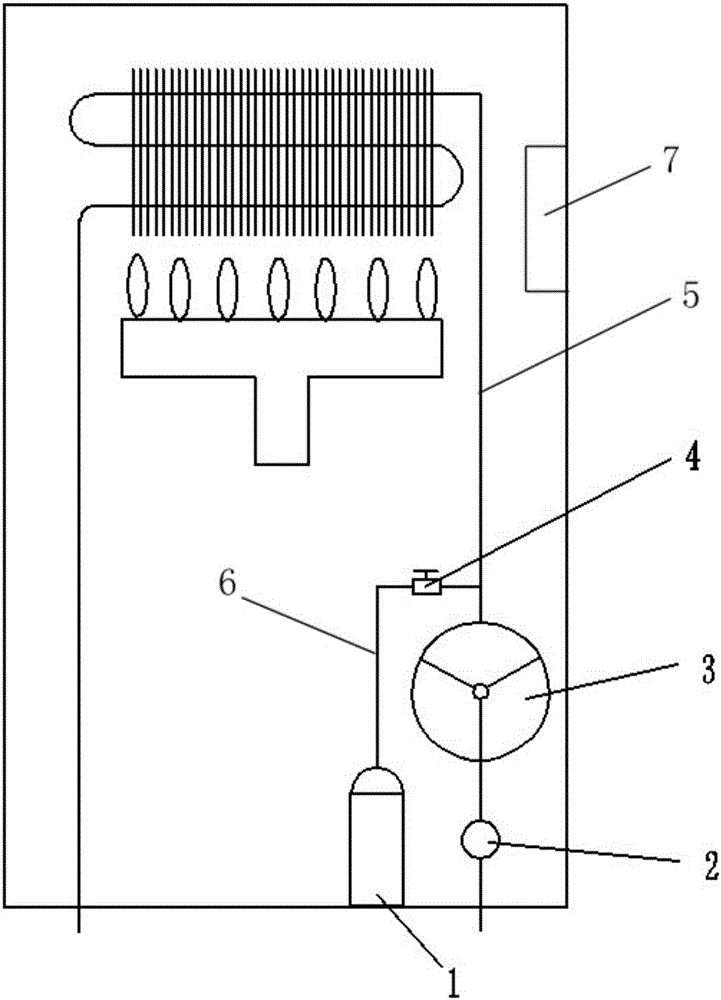 Adjustable pressure type gas water heater