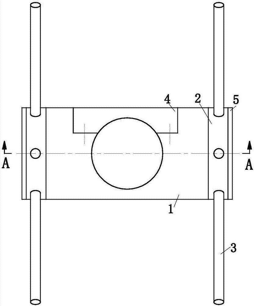 Water pipe bracket for agricultural plant protection