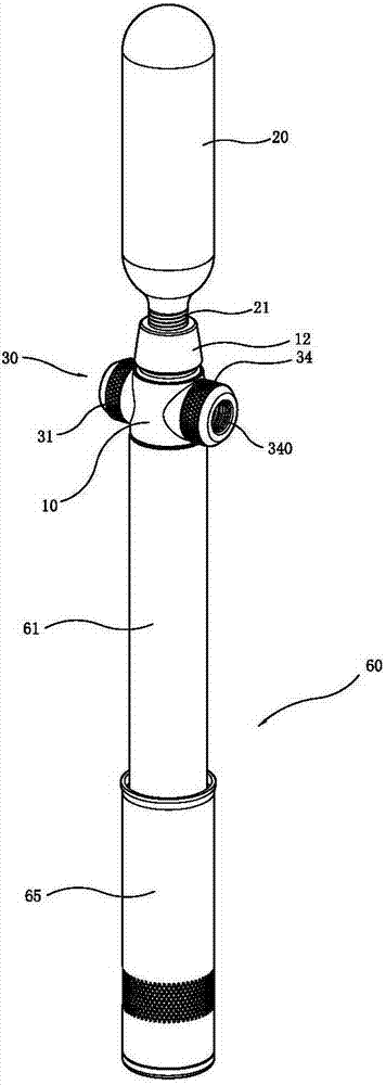 American style mouth and French mouth dual-purpose nozzle head