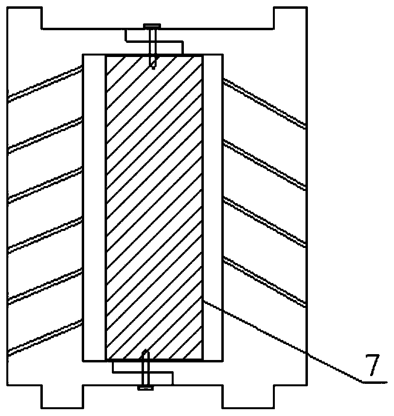 A kind of concrete heat preservation and humidity control block