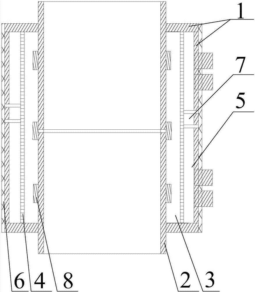 Connection structure capable of preventing petroleum pipeline from condensing