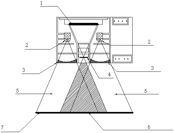 Cloth boundary recognition method for sewing machine and sensor and identification device thereof