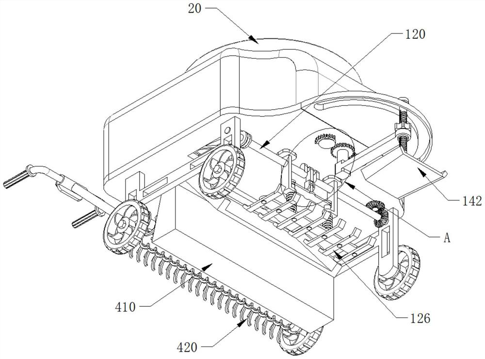 Building ground construction device and construction technology thereof