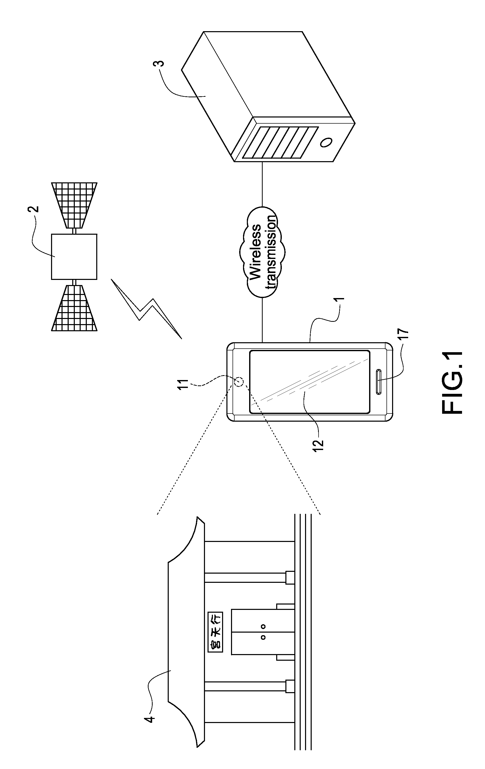 Character recognizing system and method for the same