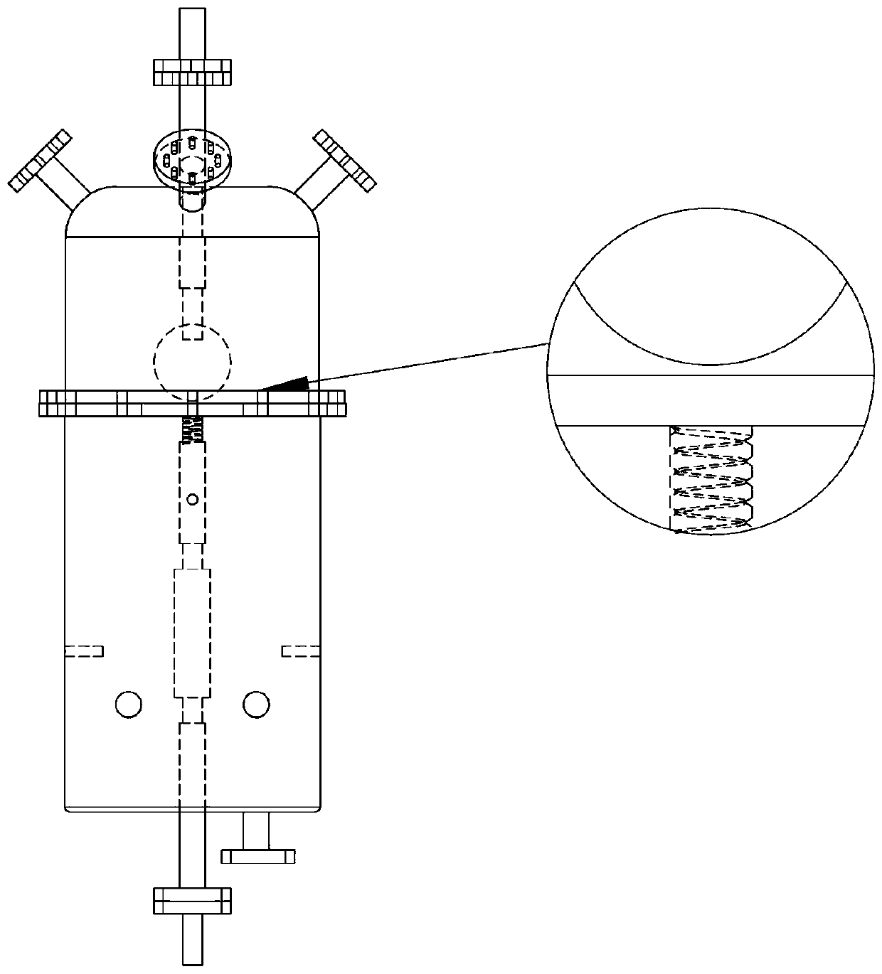 Electric heating combined fault simulation experiment platform and method of natural ester insulating oil transformer