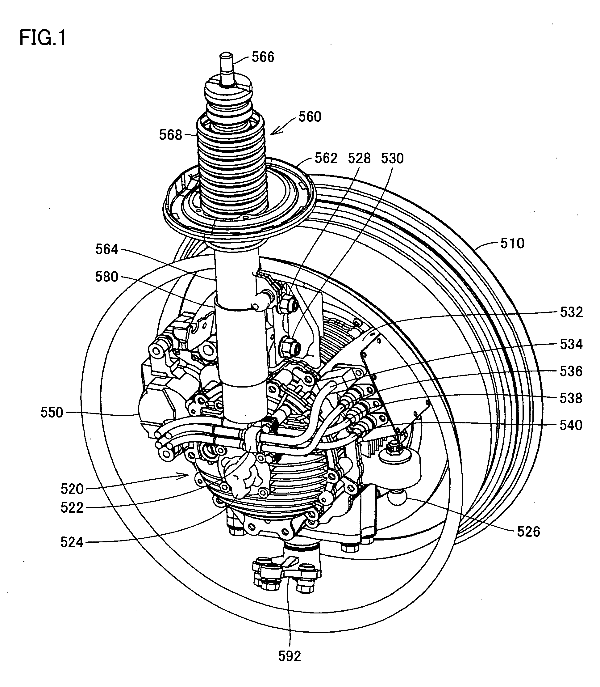 Driving unit for driving vehicle by motor