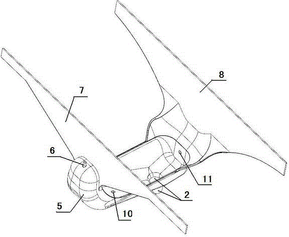 Defecation cover with excrement cavity