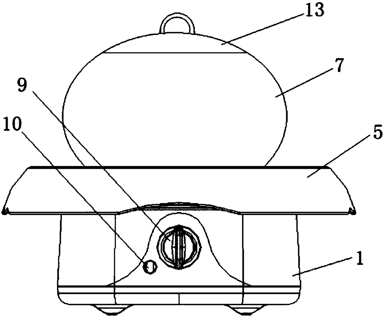 An electric heating boiler that can be automatically controlled