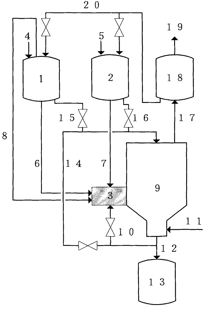 A kind of hydrolysis method of the substance containing hydrolyzable halogen atom