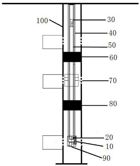 a dispensing column