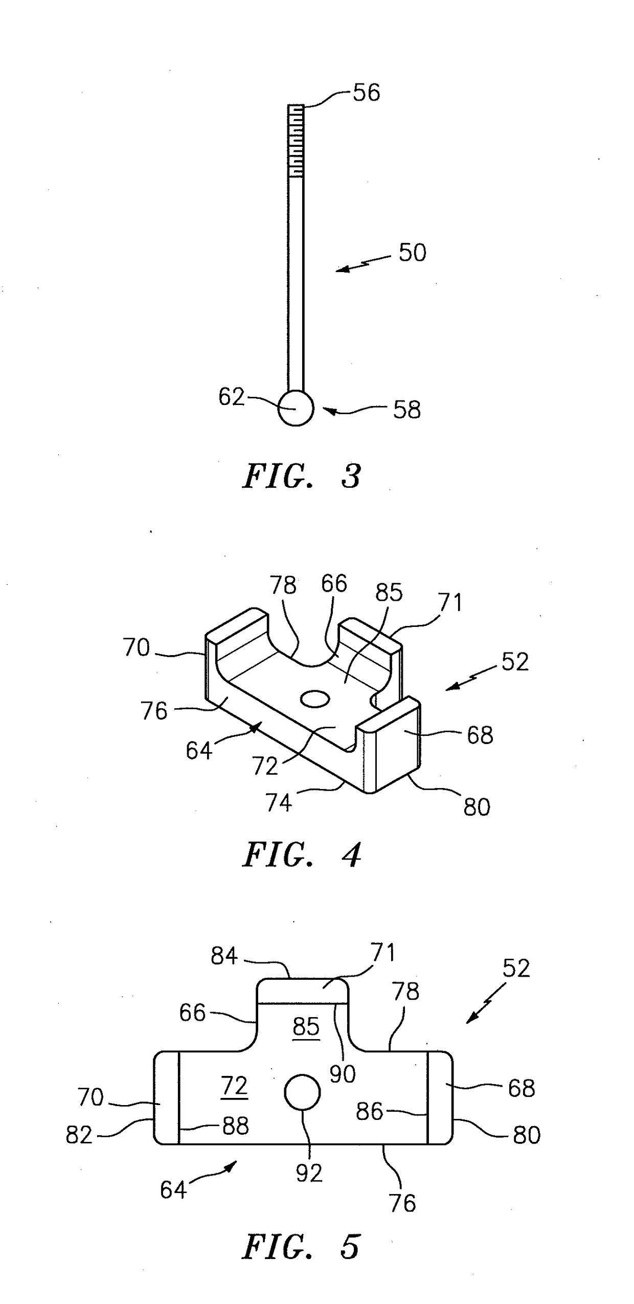 Exhaust liner cable fastener