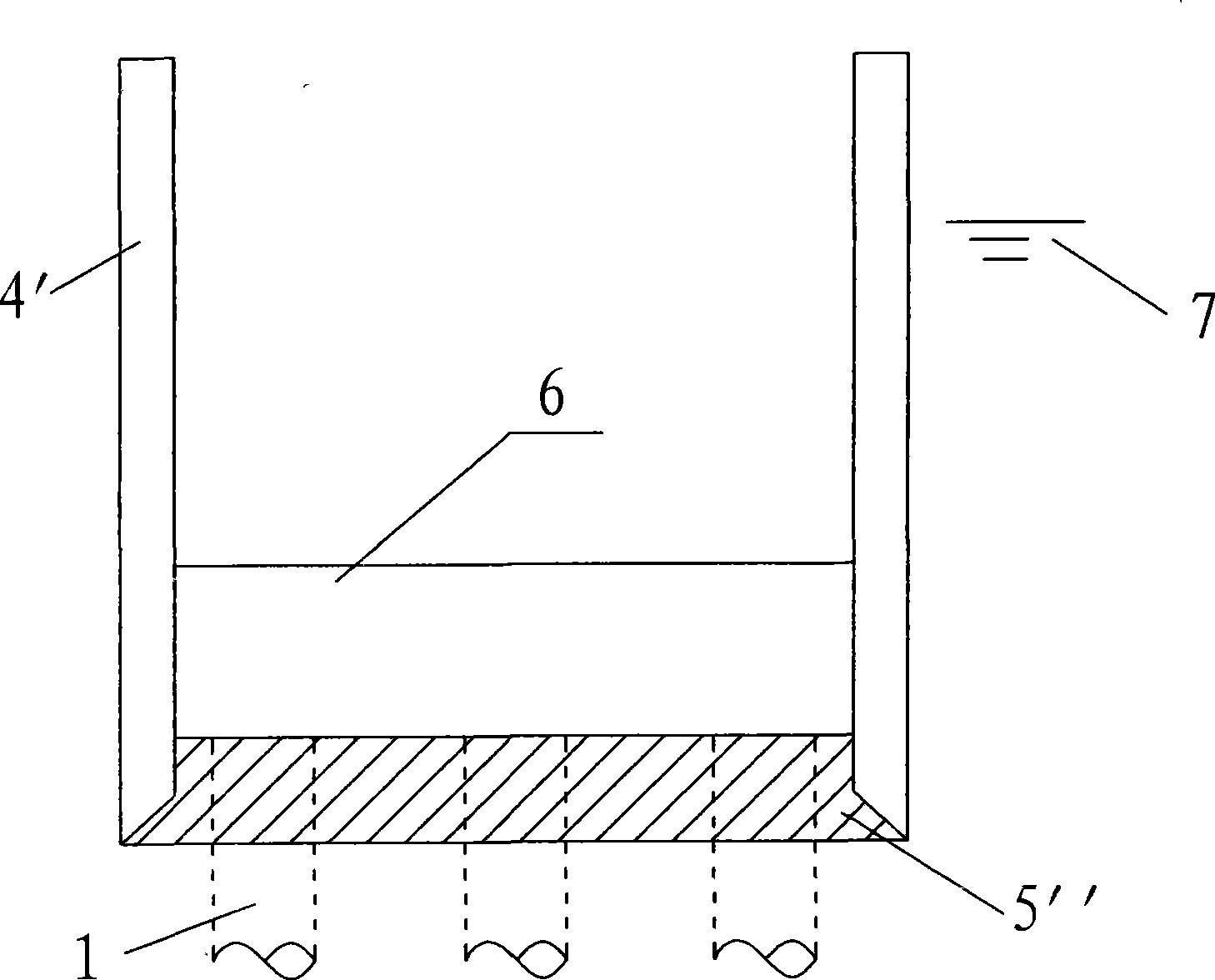 Earth-steel combined cofferdam construction method for underwater pile cap of bridge