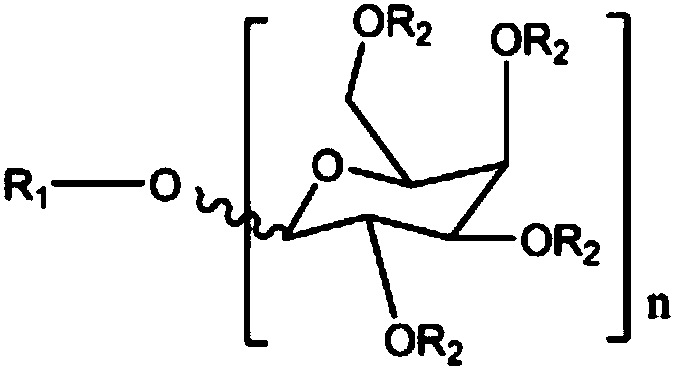 Synthesis process of sodium alkyl polyglucoside hydroxypropyl sulfonate