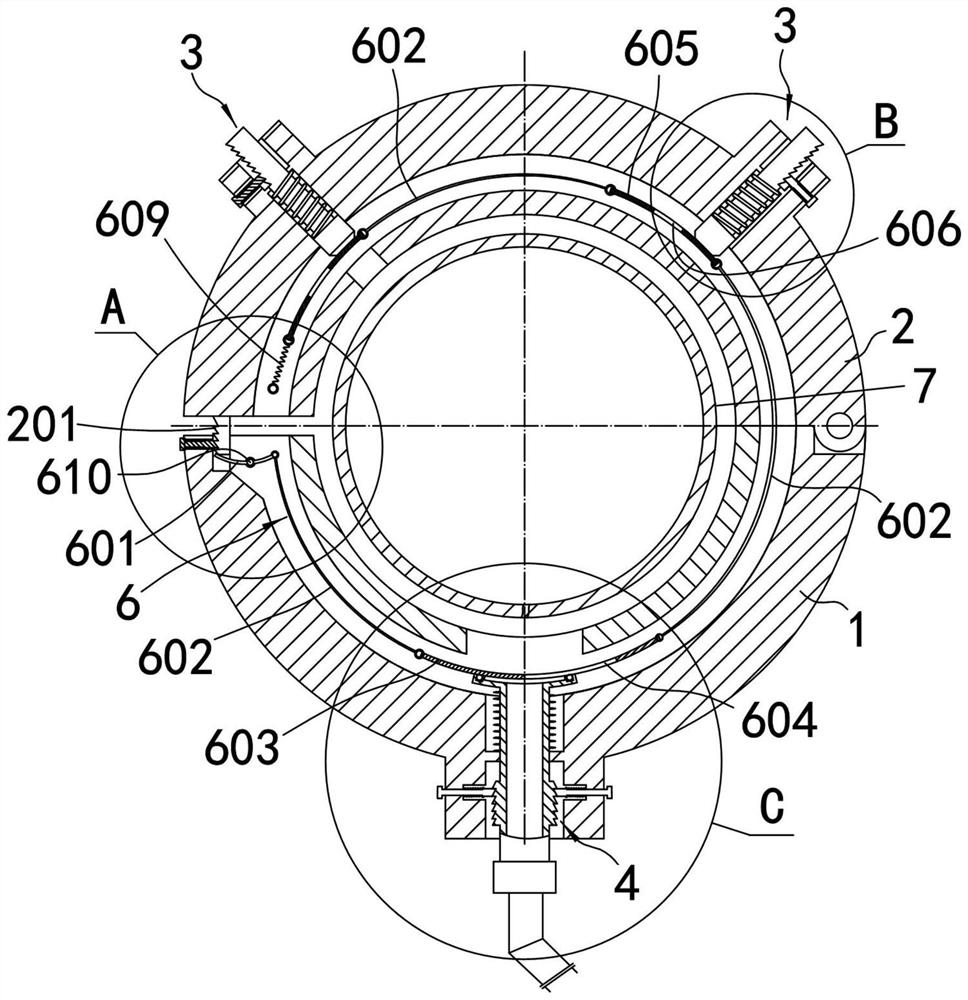 Device and method for leak plugging of heating pipe network