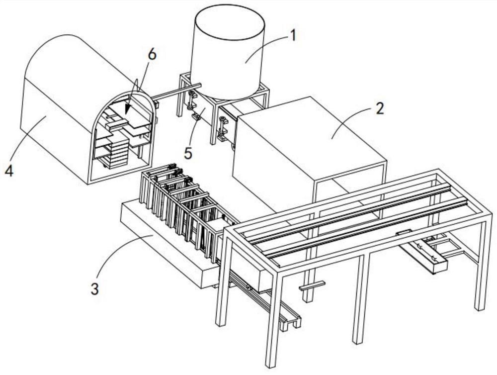 An automated production system for building flaps