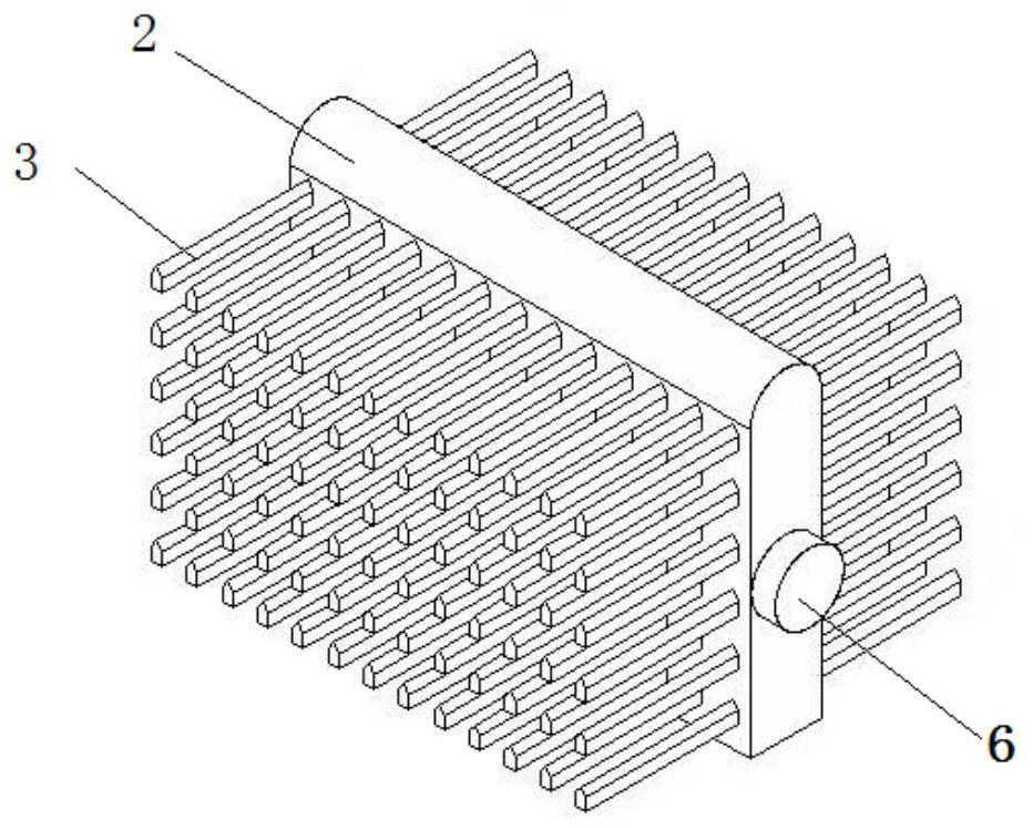 A cross-flow coal blending pyrolysis method and pyrolysis device