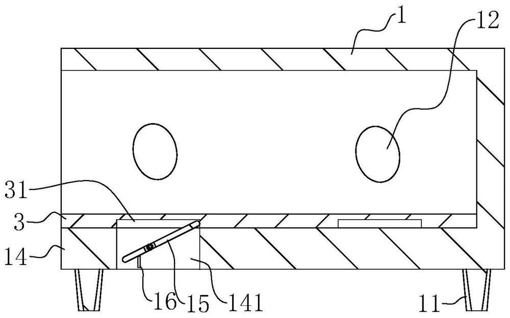 Voice intelligent bedside cabinet and voice processing method and voice control system thereof